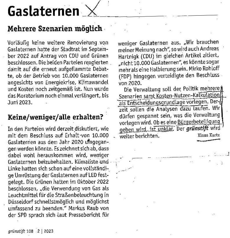 Grünstift Februar 2022